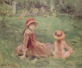 Berthe Morisot : In the Garden at Maurecourt II